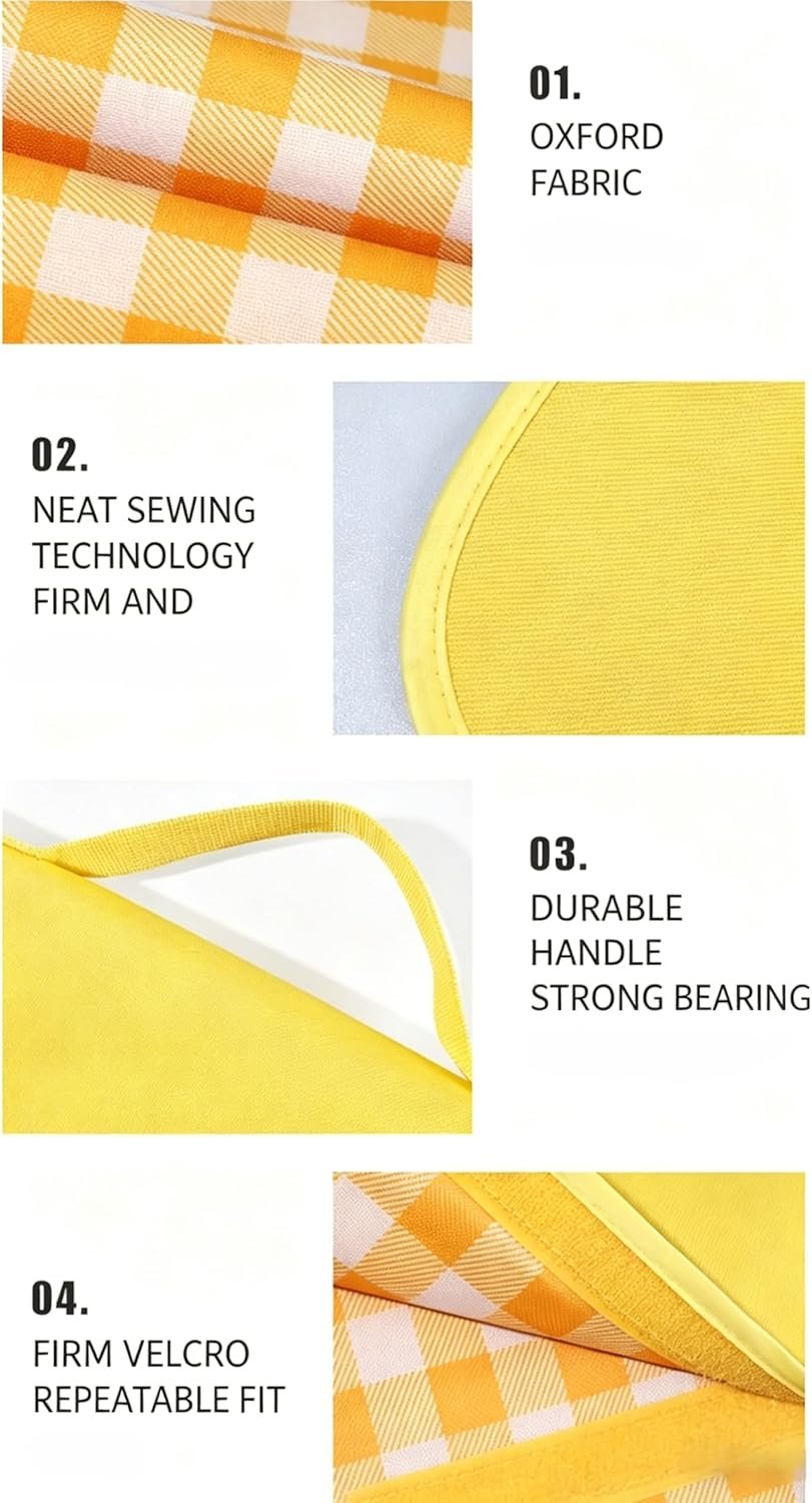 Moisture-Protective Picnic Mat (Yellow) - Image 2