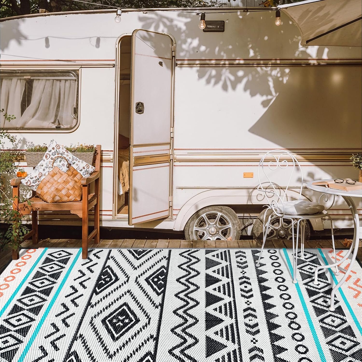 Waterproof Outdoor Rug for Camping & Patios